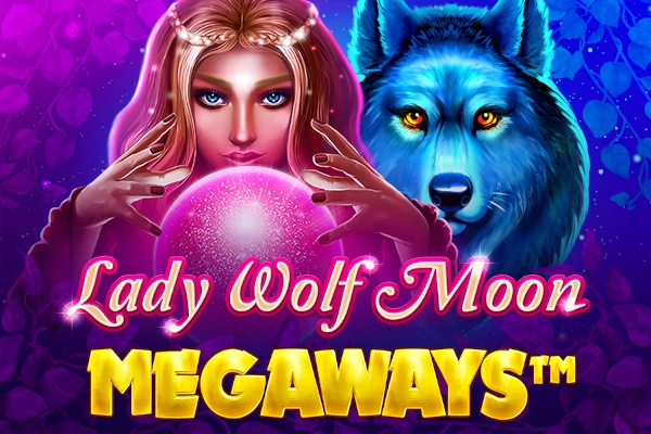 Арт слота Lady Wolf Moon Megaways